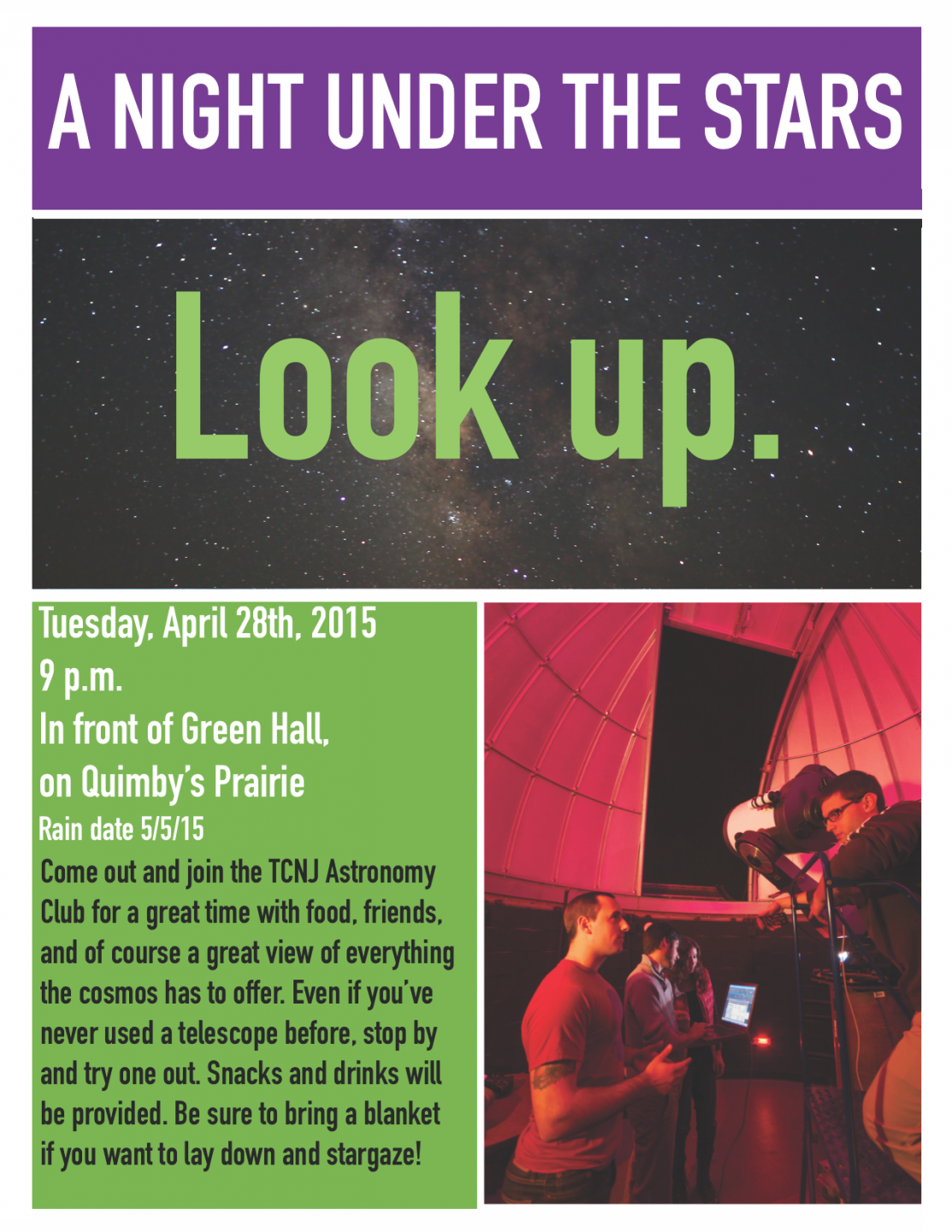 Star Party poster S'2015