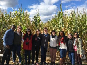 TriBeta pumpkin picking