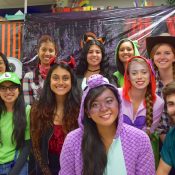 Tri-Beta Biological Honor Society Brings the Slime to Halloween at the Trenton Area Soup Kitchen