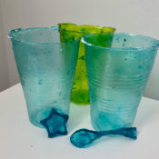 How this winning team is taking plastic cups out of the landfill and into the compost pile.