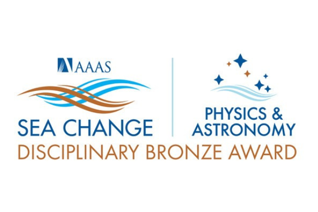 Physics department earns award for inclusivity efforts